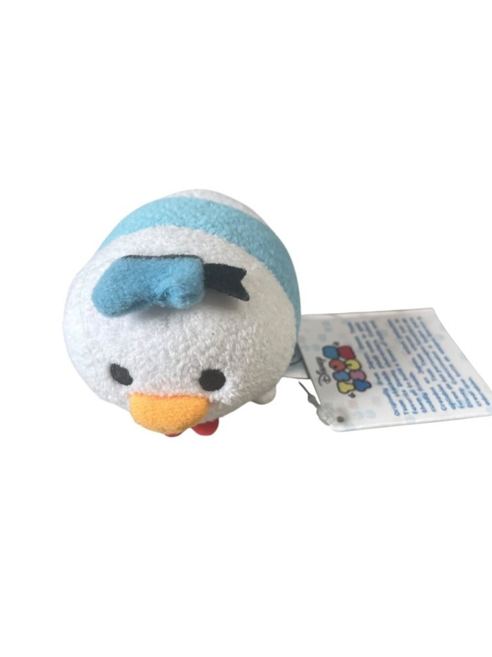 Disney Tsum Tsum Plush Toy Unisex Mini White Blue Donald Duck Sailor Hat NWT